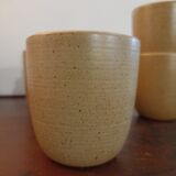Verres en grès clair