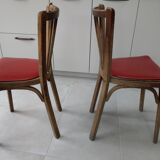 Paire de chaises bistro
