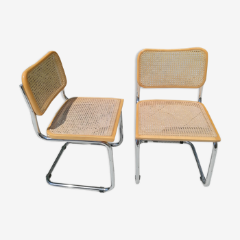 Duo de chaises par Marcel Breuer