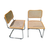 Duo of chairs by Marcel Breuer