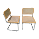 Duo de chaises par Marcel Breuer
