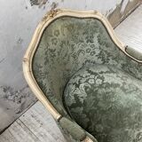 Louis XV shepherdess armchair