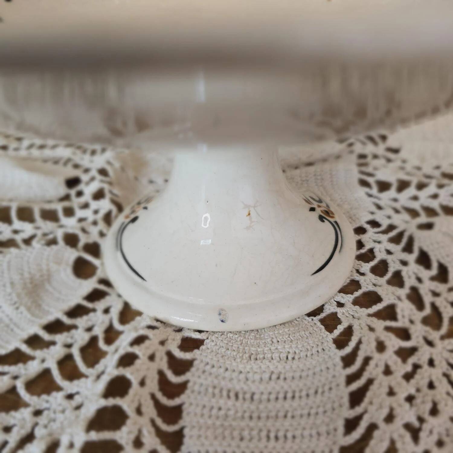 Compotier Art Déco, Modèle Trinité