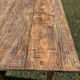 Large antique winemaker's table in solid wood – 230 x 75 x 75 cm