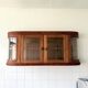 Elegant Art Deco-style hanging display cabinet