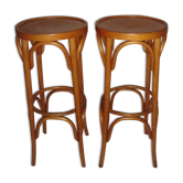 2 tabourets haut de bar de Thonet 1930/40