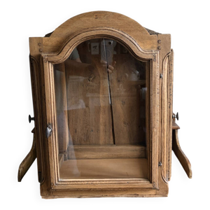 vitrine en bois
