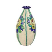 Vase Art Déco Polychrome Charles Catteau Boch Keramis D2366