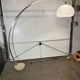 Lampadaire arc design des années 70