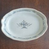 Faience dish "black ass"