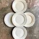 5 flat plates Gien in iron earth, service "Rivoli"