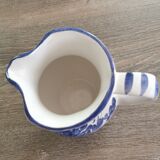 Ceramic water pitcher delft holland