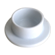 Beurrier danois faïence et inox