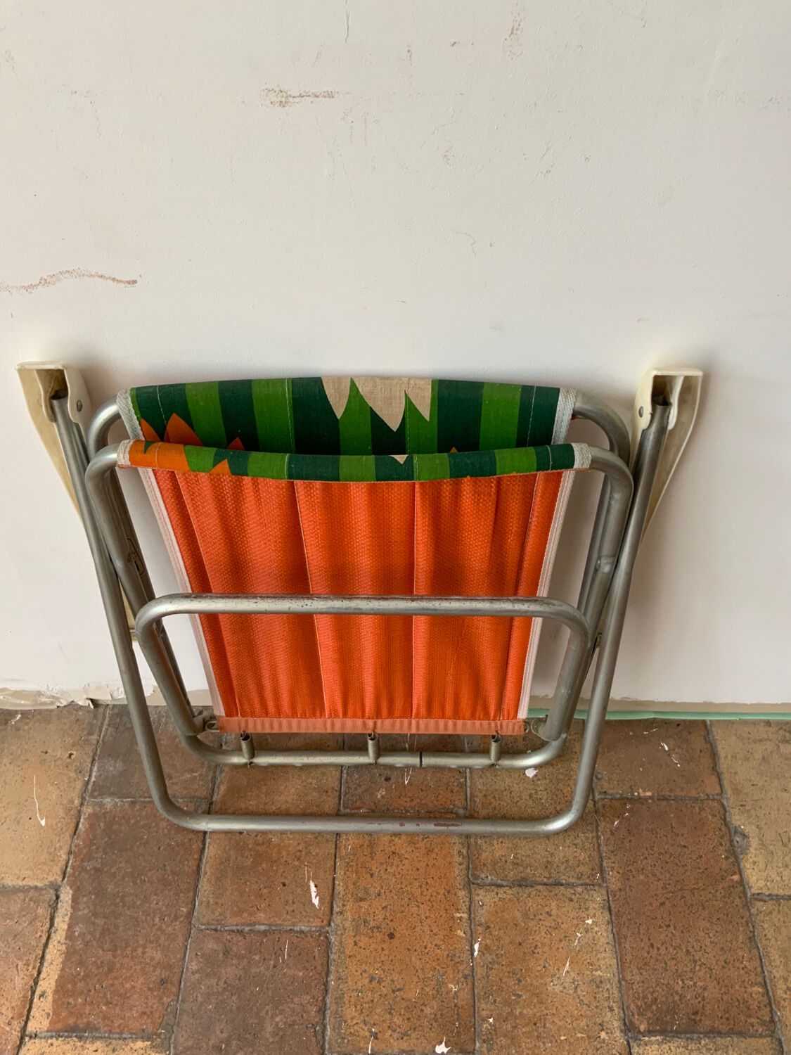 Vintage camping armchair