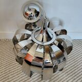 Chrome vintage suspension design space age - 1970s