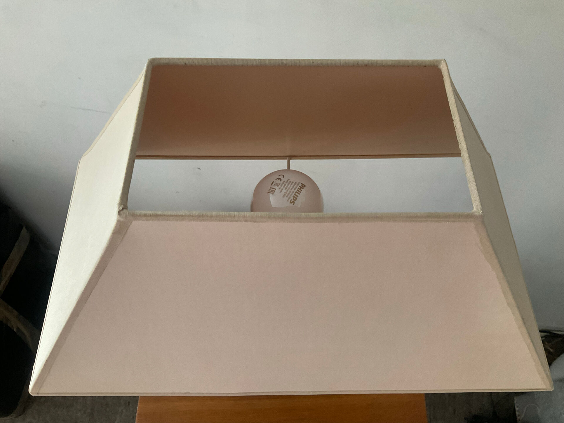 Deknudt brass lamp from the 70s-80s.