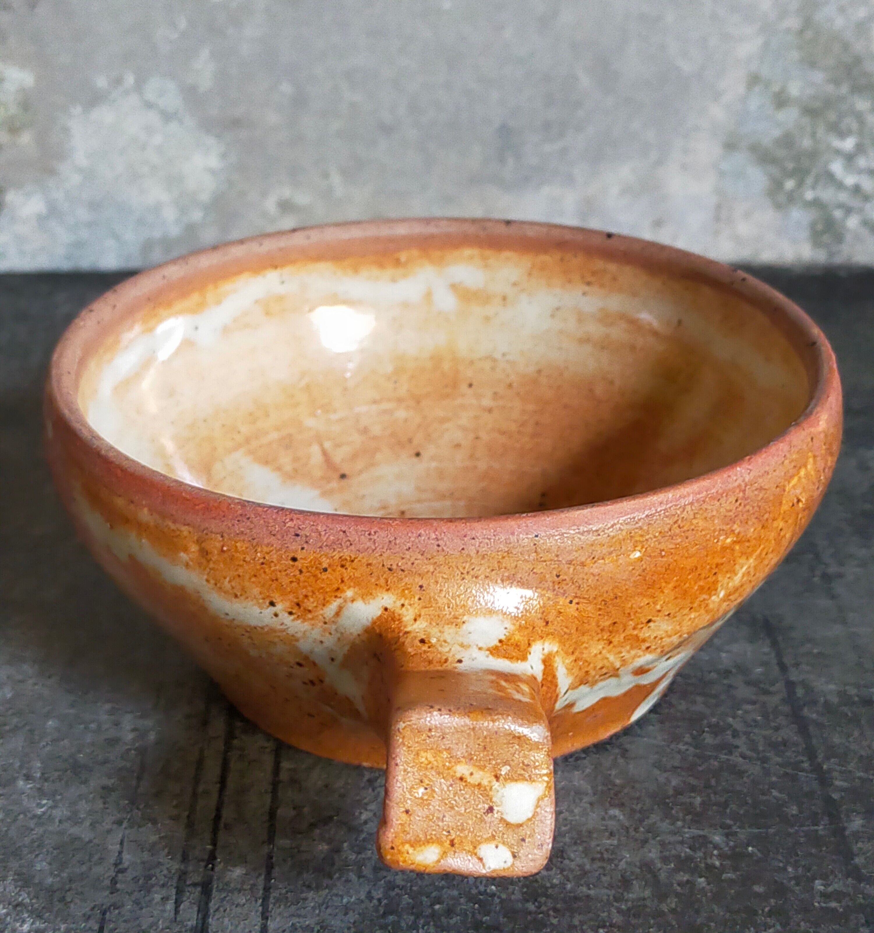 Three vintage marais sandstone bowls