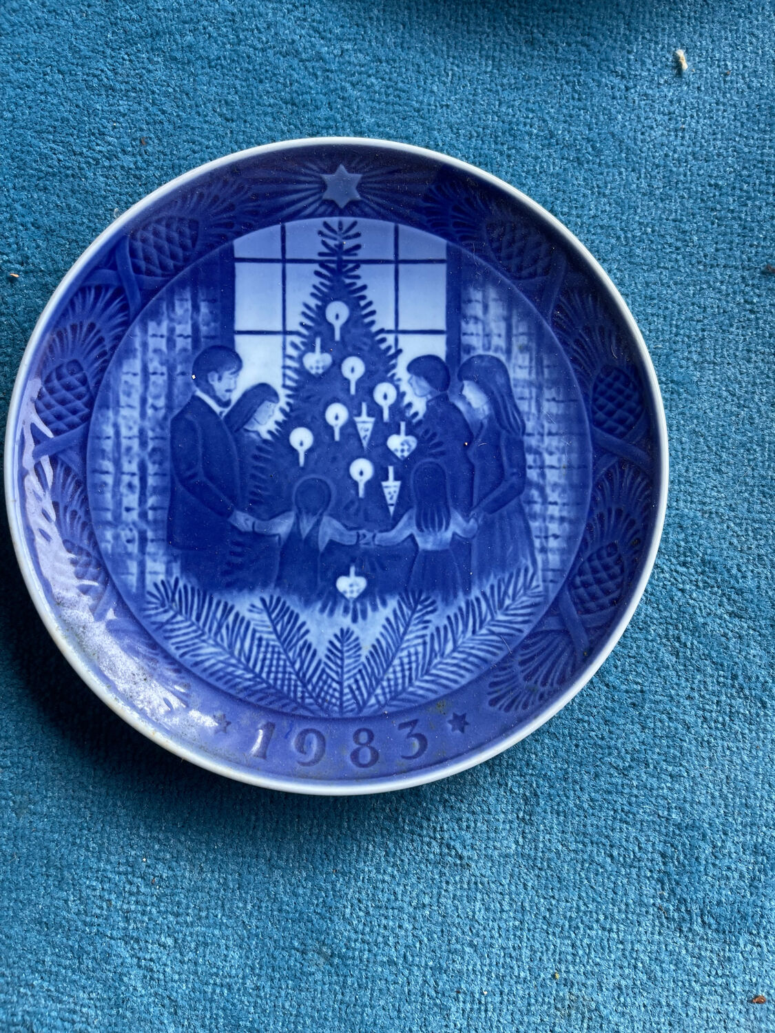 Wall plates Christmas Denmark Royal Copenhagen years 72-87