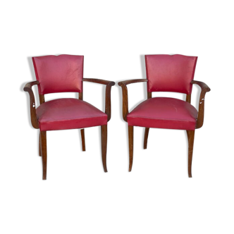 Pair of bridge chairs