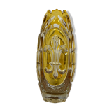 Large Bohemian crystal vase