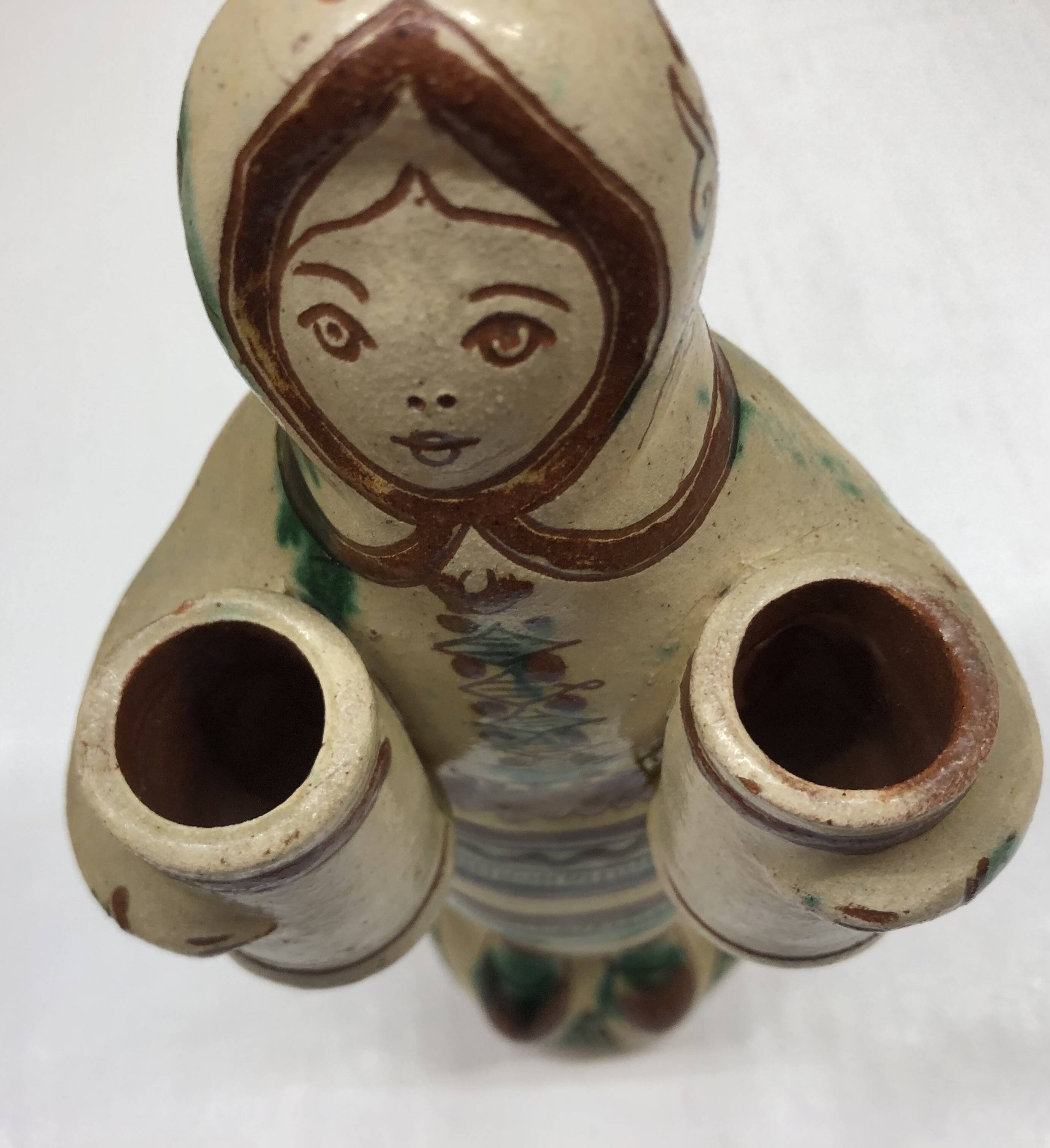 Bougeoir anthropomorphe