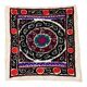 Vintage hand-embroidered tablecloth 115x124 cm