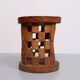 African hand carved stool Cameroon 1950s