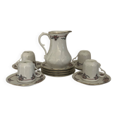 Antique coffee service Porcelain from LIMOGES (B&Cie) 13 pieces