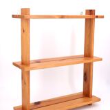 Pine wall shelf Maison Regain, 70s