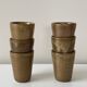 Stoneware cups from Digoin