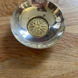 Solid silver and fine gold gilded bronze cup