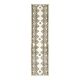 1970s Turkish Hand-Knotted Wool Cotton Beige Runner Rug  81x339