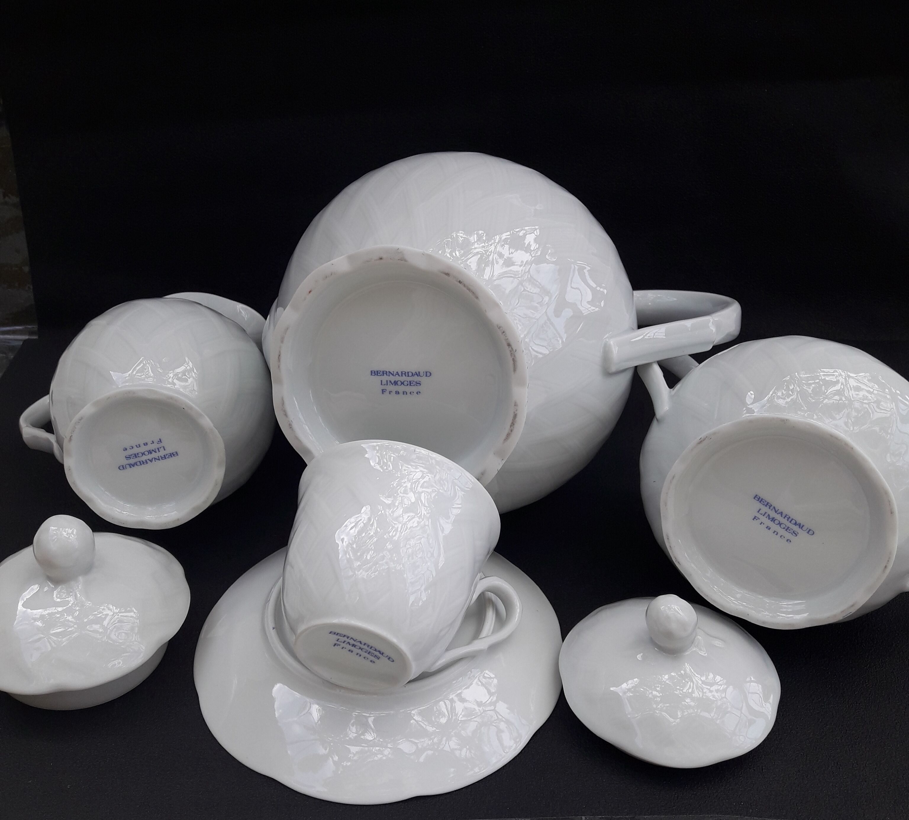 Set bernardaud model basketry