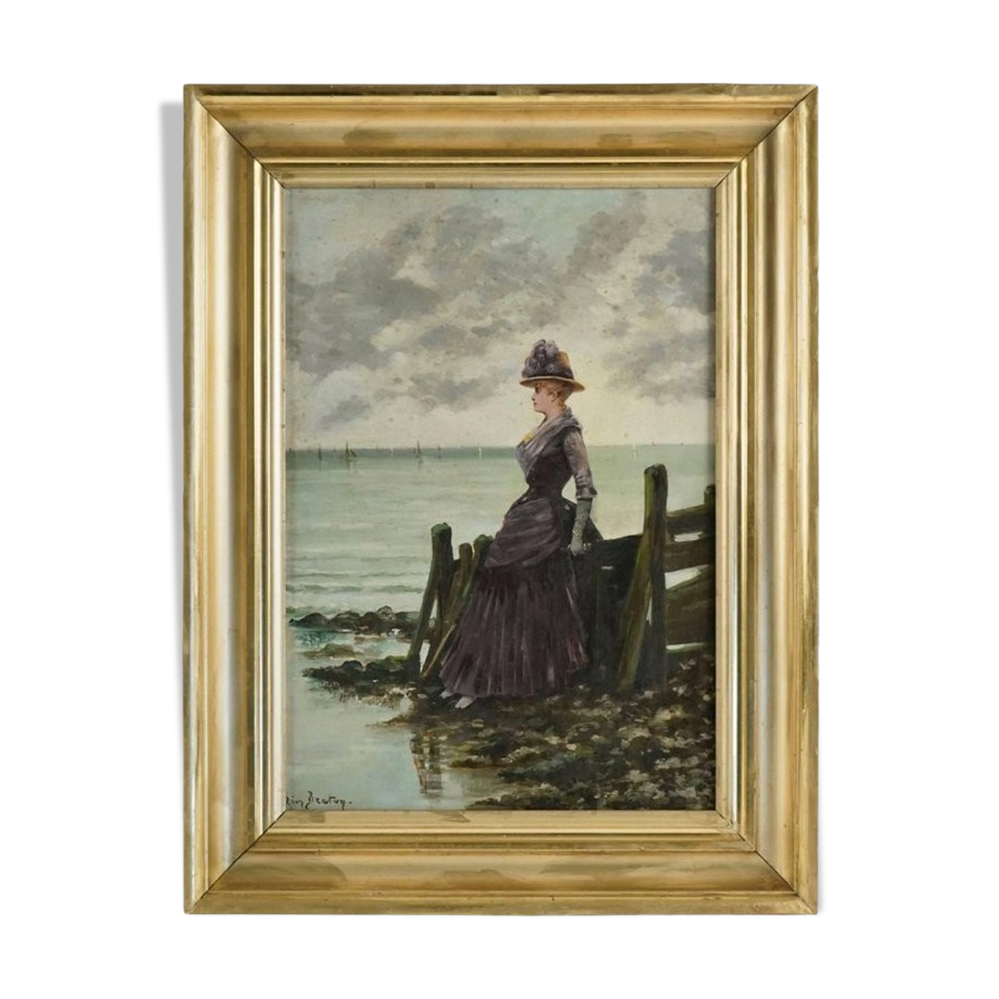 Oil on Canvas by Léon Breton