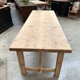 Solid oak farmhouse table