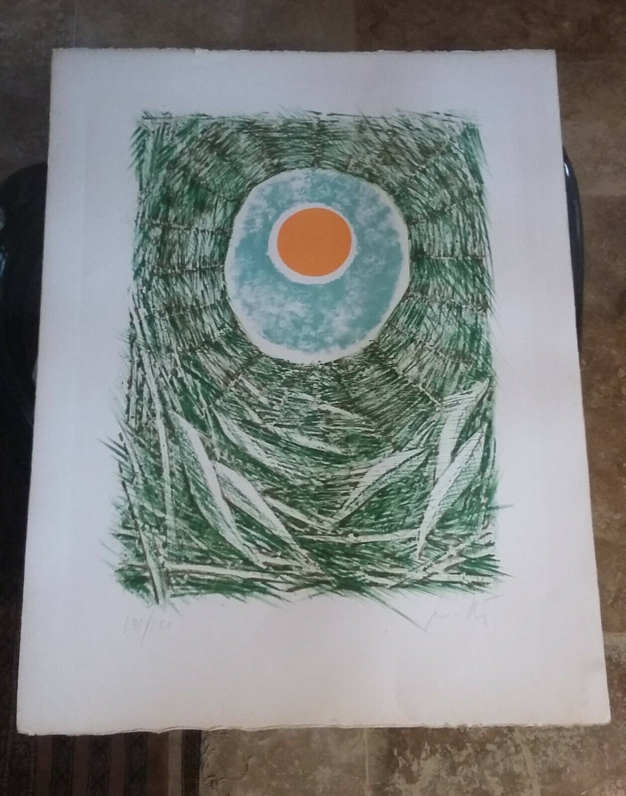 Cesare Peverelli (1922-2000) Lithograph