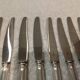 11 dessert knives with 800 silver handles, Swiss goldsmith Jezler net