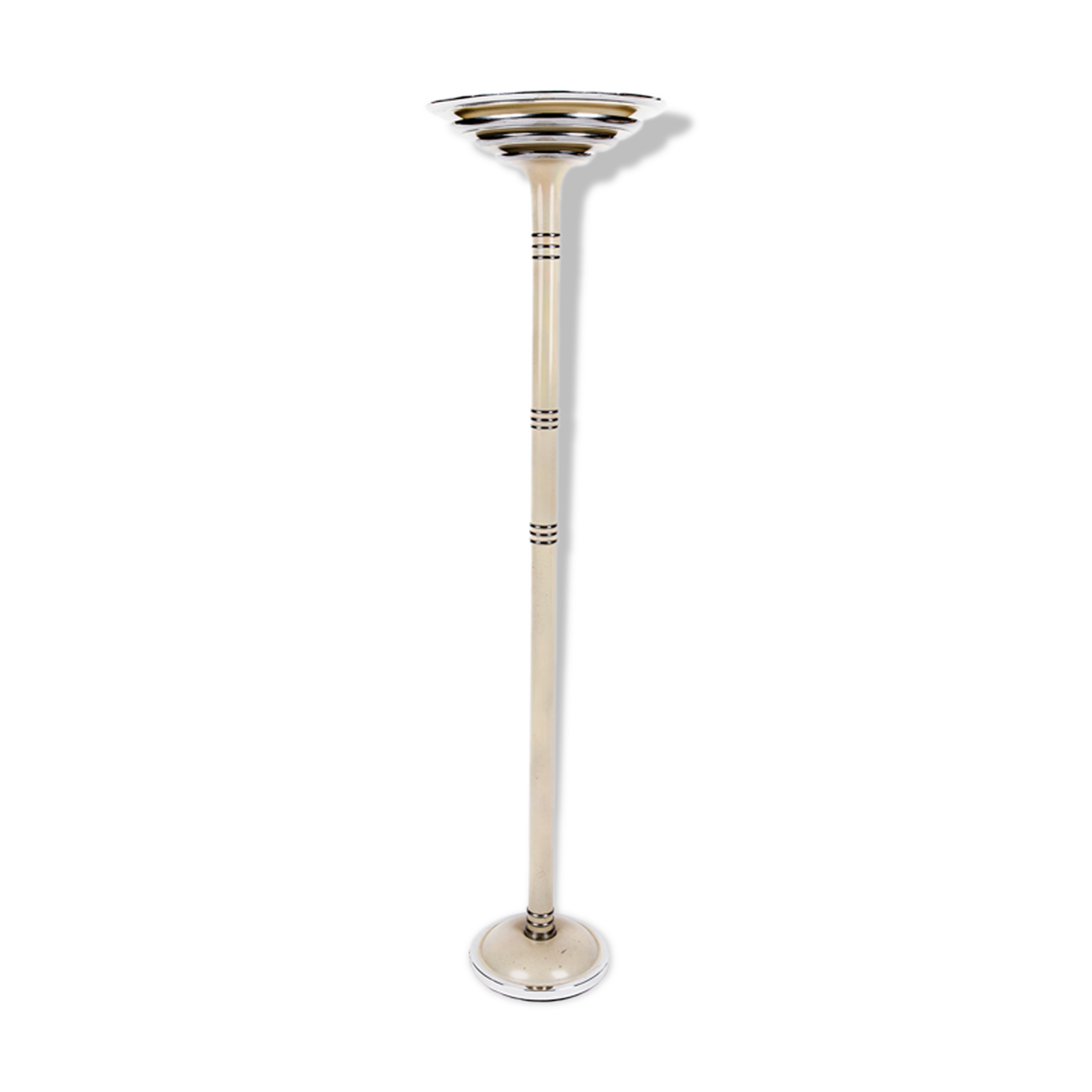 Art Deco metal floor lamp