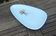 Ceramic dish from the faiencerie of M.B.F.A Pornic model sidonie blue