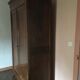 Old wardrobe in solid wood (drowning)