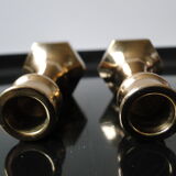 Pair of swedish brass candlesticks from the 1960s