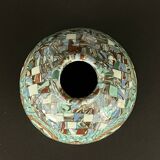 Vase signed Jean Gerbino, Vallauris, 1960s