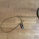 Vintage brass floor lamp
