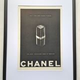 Chanel lipstick ad print, 1957