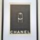 Chanel lipstick ad print, 1957