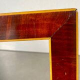 Antique Wooden  Frame intarsia borders 26.5 cm x 22.5  cm
