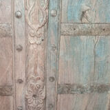Old wooden door