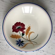 Hollow dish earthenware of Onnaing model Messidor years 30-40