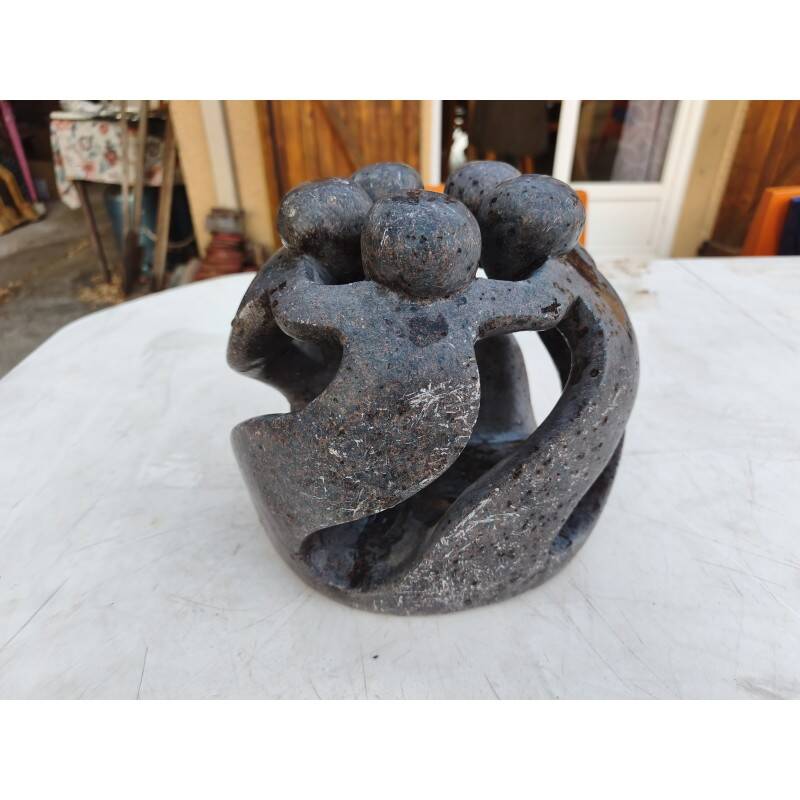 Sculpture en pierre de savon "Zimbabwé"