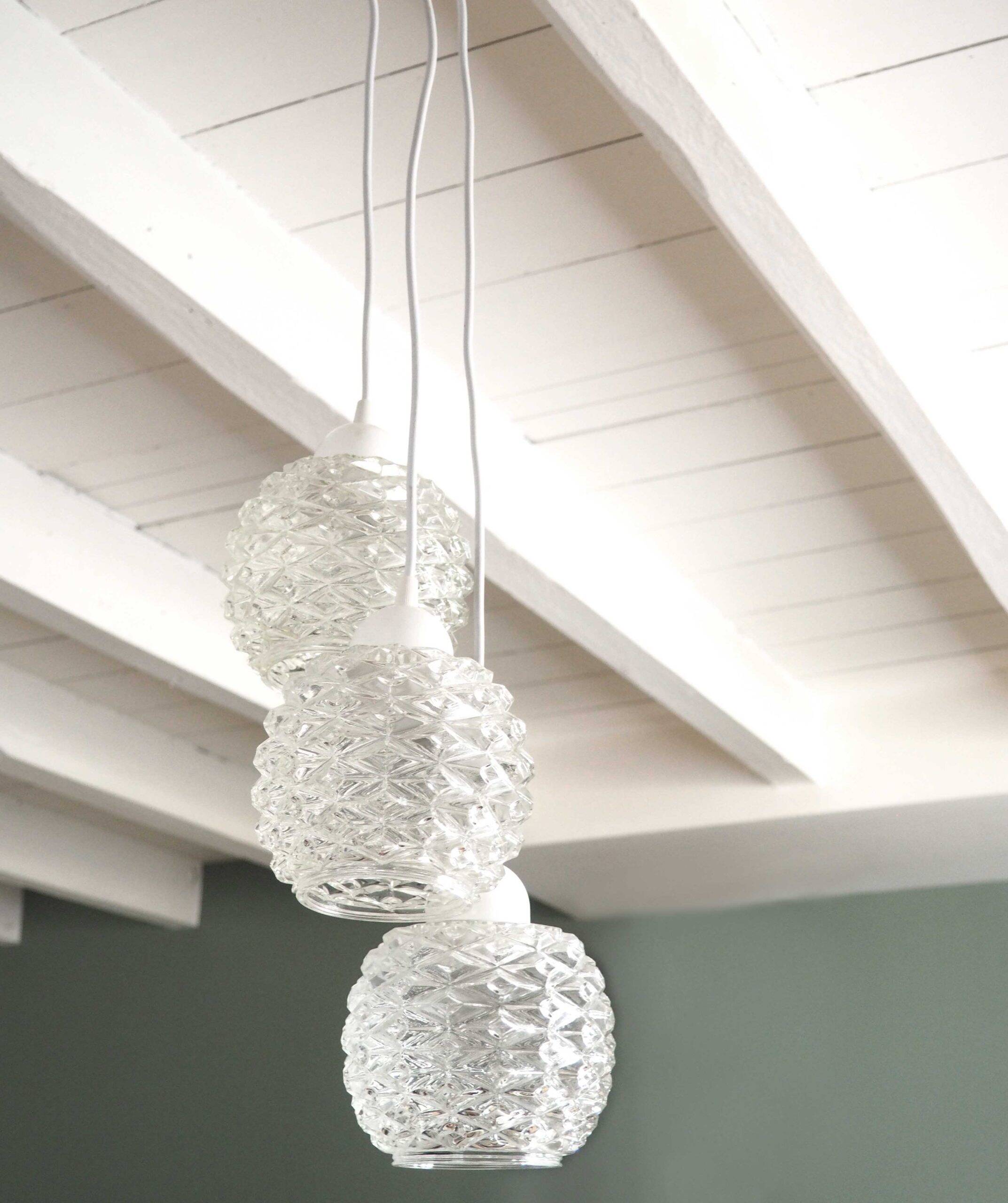 Suspension with 3 glass balls, 1970.